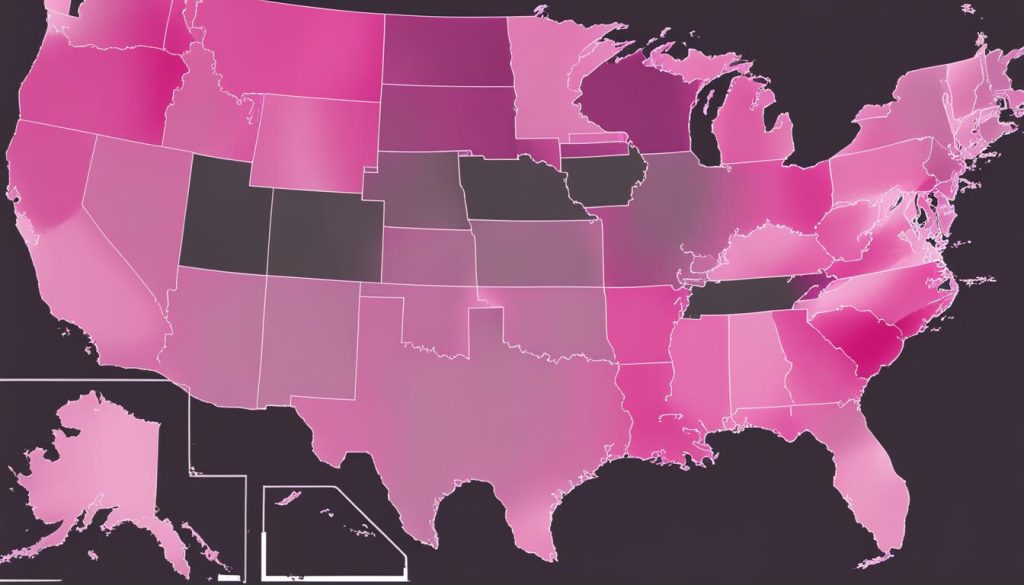 breast cancer prevalence by state